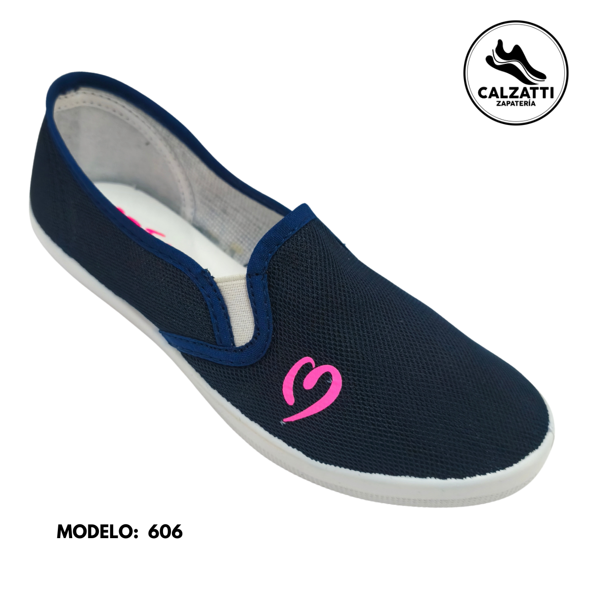 Tenis de piso de tela